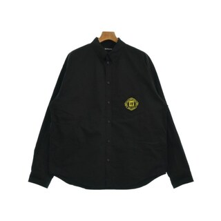 バレンシアガ(Balenciaga)のBALENCIAGA バレンシアガ カジュアルシャツ 39(M位) 黒 【古着】【中古】(シャツ)