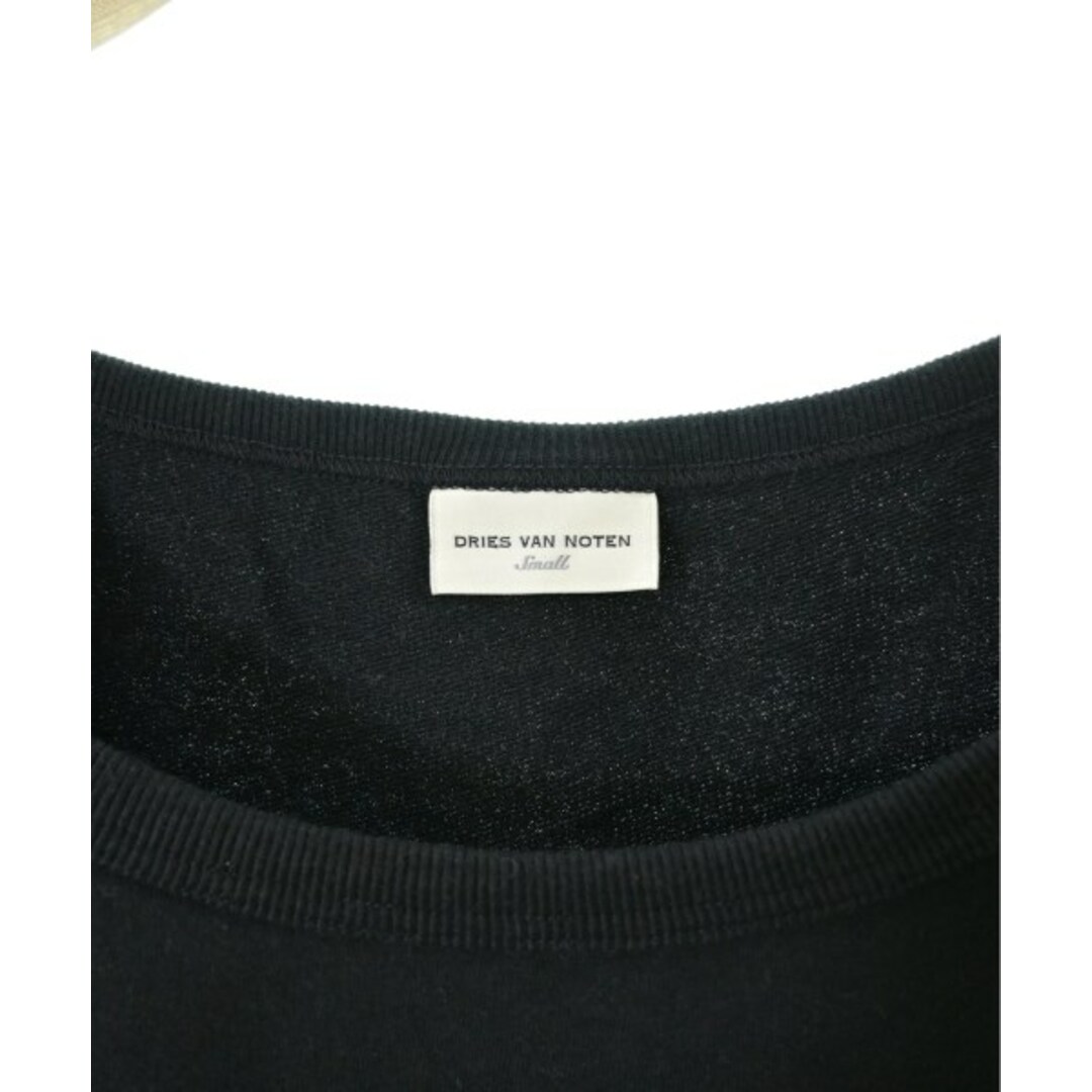 DRIES VAN NOTEN(ドリスヴァンノッテン)のDRIES VAN NOTEN Tシャツ・カットソー S 黒 【古着】【中古】 レディースのトップス(カットソー(半袖/袖なし))の商品写真