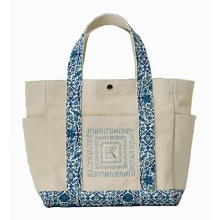 リバティ(LIBERTY.)の｢新品未開封品｣紀ノ国屋 リバティプリント コットントートバッグ ブルー 完売(トートバッグ)