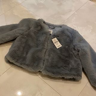 ベビーギャップ(babyGAP)のギャップ ファージャケット ショートコート ベビー 95サイズ  GAP(ジャケット/上着)