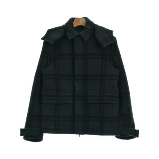 マルニ(Marni)のMARNI マルニ ブルゾン（その他） 46(M位) 緑x黒(チェック) 【古着】【中古】(その他)