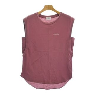 ハチイチブランカ(+81BRANCA)の+81 BRANCA ハチイチブランカ ノースリーブ F ピンク 【古着】【中古】(タンクトップ)