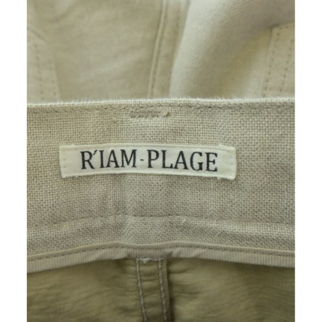 R'IAM-PLAGE リアムプラージュ チノパン 34(XS位) ベージュ 【古着】【中古】 レディースのパンツ(チノパン)の商品写真