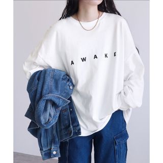 レカ(reca)の未使用♡reca オーバーサイズロゴロンT(Tシャツ(長袖/七分))