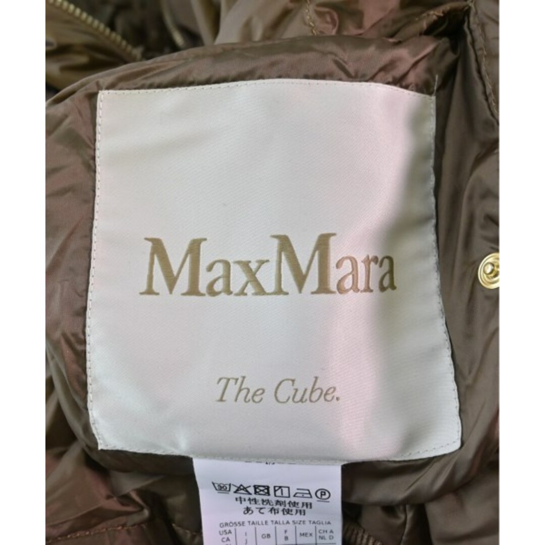 Max Mara(マックスマーラ)のMax Mara ダウンジャケット/ダウンベスト 36(XS位) 茶 【古着】【中古】 レディースのジャケット/アウター(ダウンジャケット)の商品写真