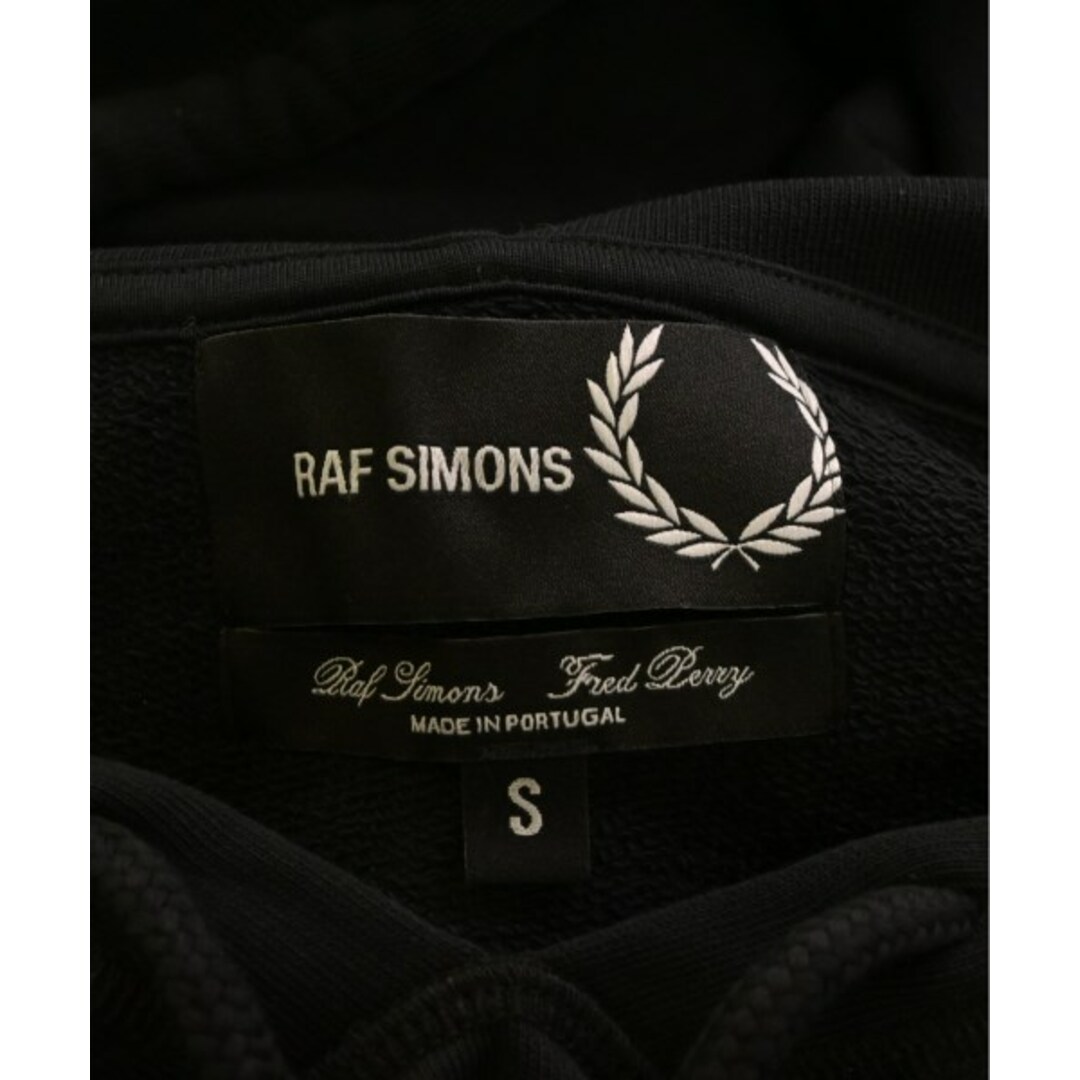 RAF SIMONS(ラフシモンズ)のRAF SIMONS ラフシモンズ パーカー S 黒 【古着】【中古】 メンズのトップス(パーカー)の商品写真