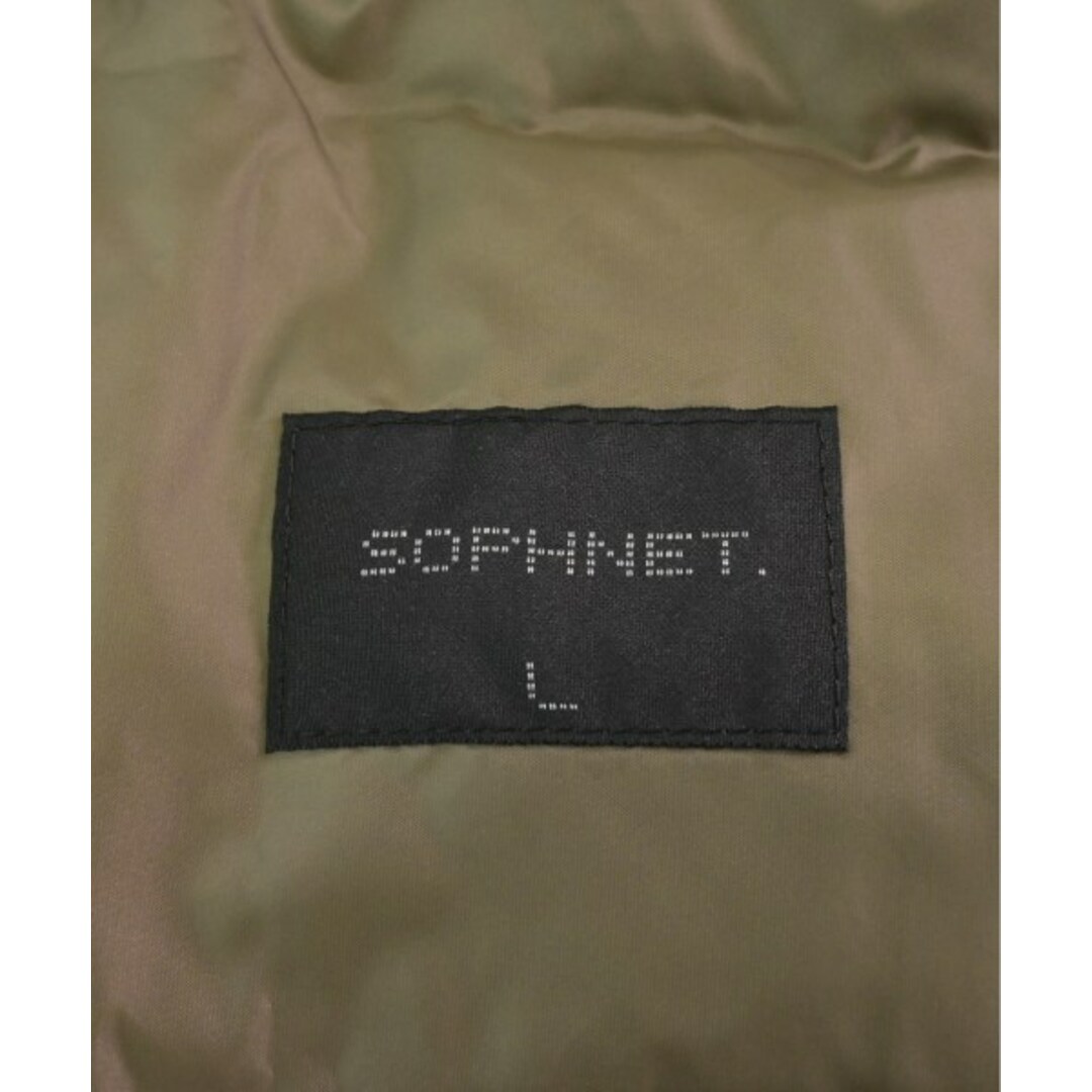 SOPHNET.(ソフネット)のSOPHNET. ソフネット ダウンジャケット/ダウンベスト L ベージュ 【古着】【中古】 メンズのジャケット/アウター(ダウンジャケット)の商品写真