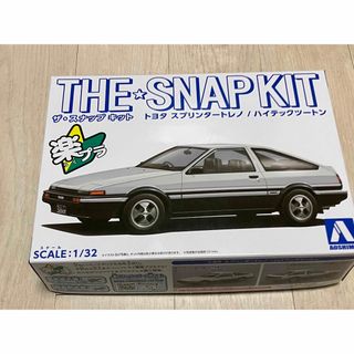 アオシマ(AOSHIMA)のアオシマ 楽プラ トヨタ スプリンタートレノ(AE86)(模型/プラモデル)