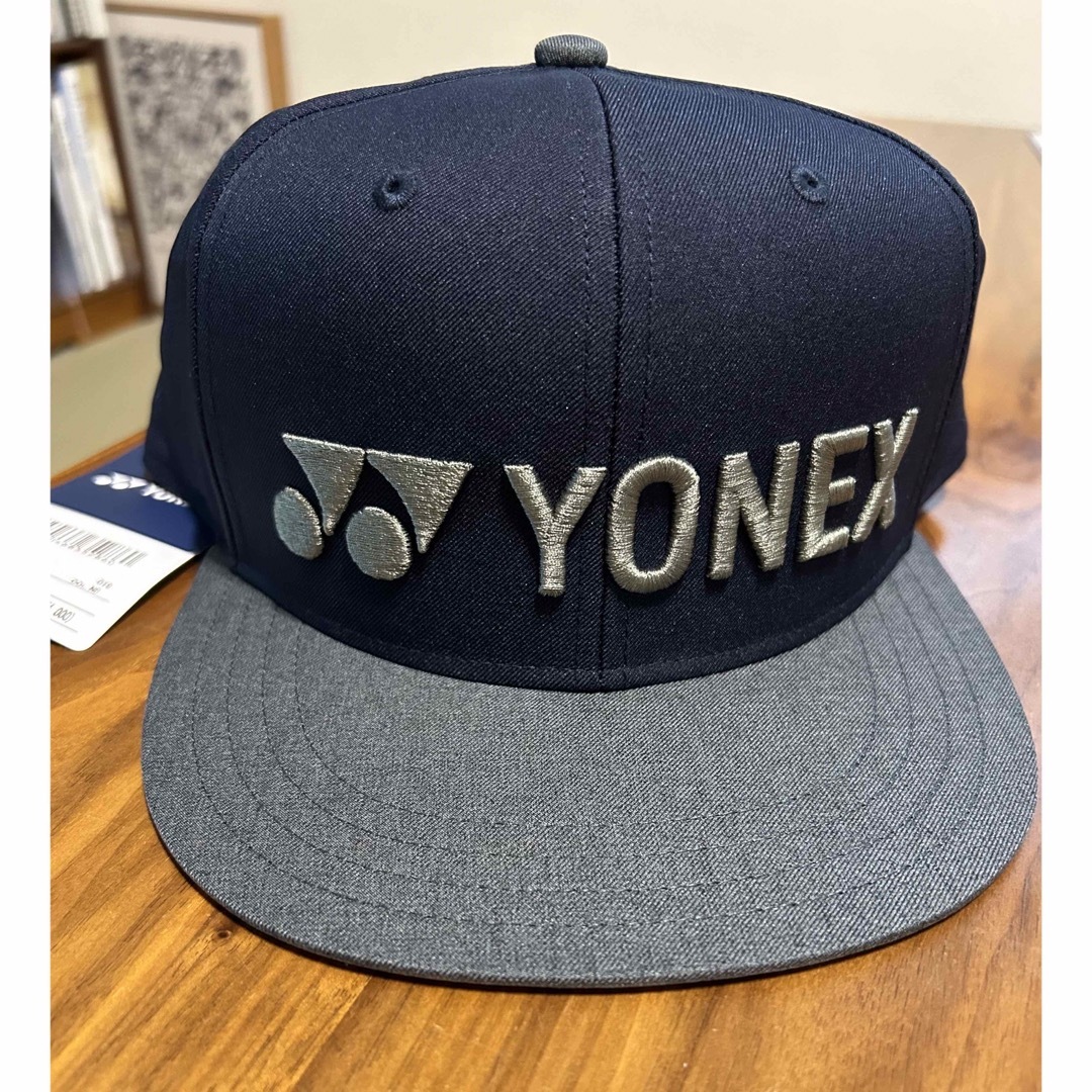 YONEX(ヨネックス)のヨネックス　キャップ　帽子　ネイビー　ユニキャップ メンズの帽子(キャップ)の商品写真