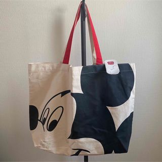 ディズニー(Disney)のMickey Mouseのプリントトートバッグ(トートバッグ)