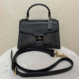 コーチ(COACH)のcoach コーチ　ジグネチャー　2ウェイ  バッグ(ハンドバッグ)