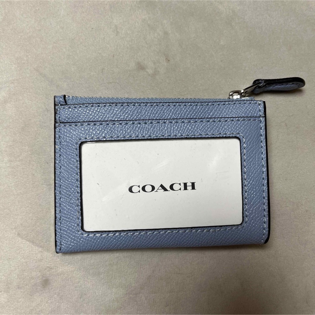 COACH(コーチ)のコーチ　coach キーリング付き　パスケース　カードケース レディースのファッション小物(名刺入れ/定期入れ)の商品写真