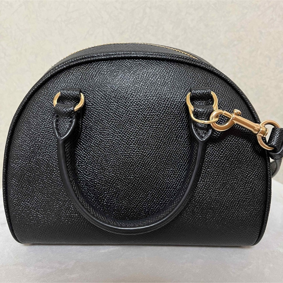 COACH(コーチ)のコーチ　coach  シドニーサッチェル　ブラック　バッグ レディースのバッグ(ハンドバッグ)の商品写真