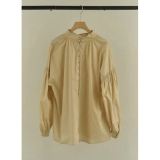 Èaphi back button high neck blouse(シャツ/ブラウス(長袖/七分))