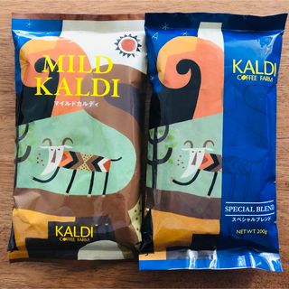 カルディ(KALDI)のカルディ　KALDI マイルドカルディ① スペシャルブレンド①　2袋　粉　中挽(コーヒー)