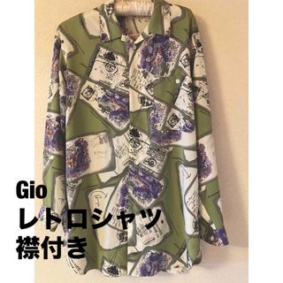 Gio - 値下げ【Gio】長袖シャツ ブラウス 襟付き 春 夏 レディース メンズ