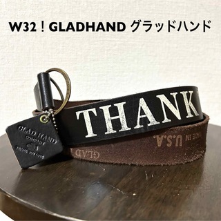 グラッドハンド(GLADHAND & Co.)のW32！GLADHAND GH DOUBLE RING - BELT (ベルト)
