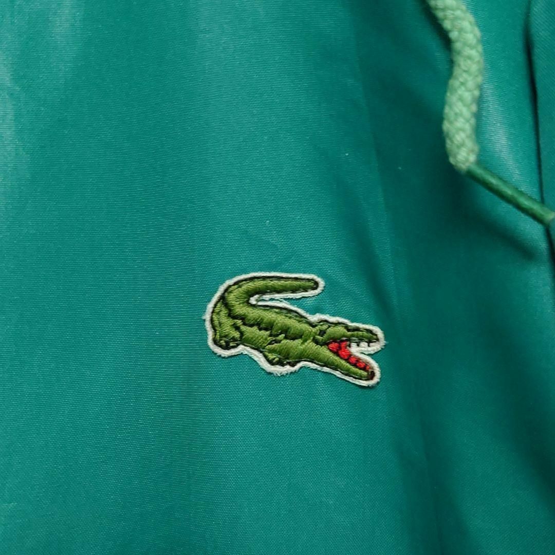 LACOSTE(ラコステ)のIZOD LACOSTE 80s ラコステ ナイロンジャケット フーディ メンズのジャケット/アウター(ブルゾン)の商品写真