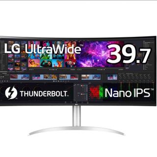 エルジーエレクトロニクス(LG Electronics)のLG 39.7インチ Curved UltraWide 5K2K Nano IP(ディスプレイ)