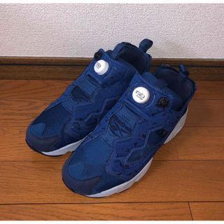 リーボック(Reebok)の26.5cm 美品 REEBOK INSTA PUMP FURY SP 青 og(スニーカー)