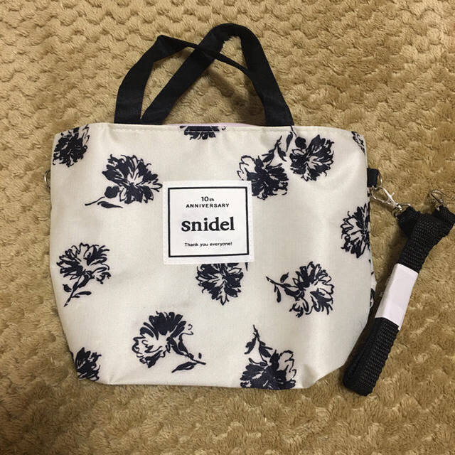 SNIDEL(スナイデル)の新品 snidel スナイデル 10th 花柄2way巾着バッグ レディースのバッグ(ショルダーバッグ)の商品写真