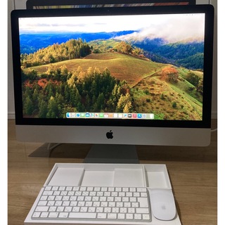 マック(Mac (Apple))のiMac 27inch 5K Retina i5 8GB 32GB 2019(デスクトップ型PC)