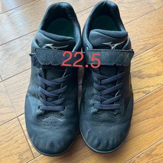 ミズノ(MIZUNO)のミズノ　野球　スパイク　黒スパイク　少年野球　MIZUNO 22.5 ジュニア(シューズ)