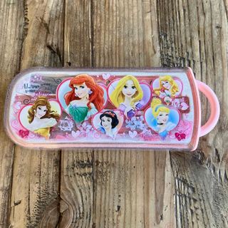 ディズニー(Disney)のディズニープリンセス🩷おはし、フォーク、スプーン3点セット(弁当用品)