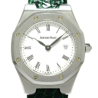 オーデマピゲ(AUDEMARS PIGUET)のAUDEMARS PIGUET(オーデマ・ピゲ) 腕時計 ロイヤルオーク 66800ST レディース 革ベルト 白(腕時計)