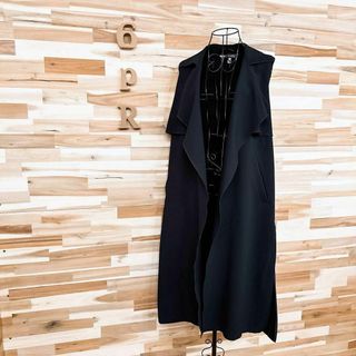 ZARA - 新品タグつき！ZARAザラ ウールブレンドロングベストジレ