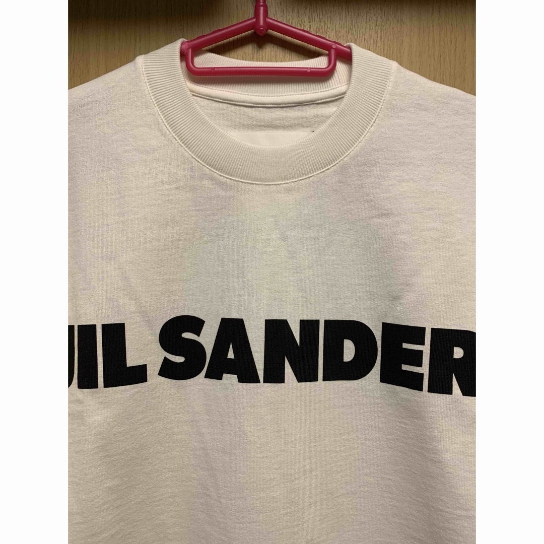 Jil Sander(ジルサンダー)の正規新品 22SS JIL SANDER ジルサンダー ロゴ Tシャツ 白 XS メンズのトップス(Tシャツ/カットソー(半袖/袖なし))の商品写真