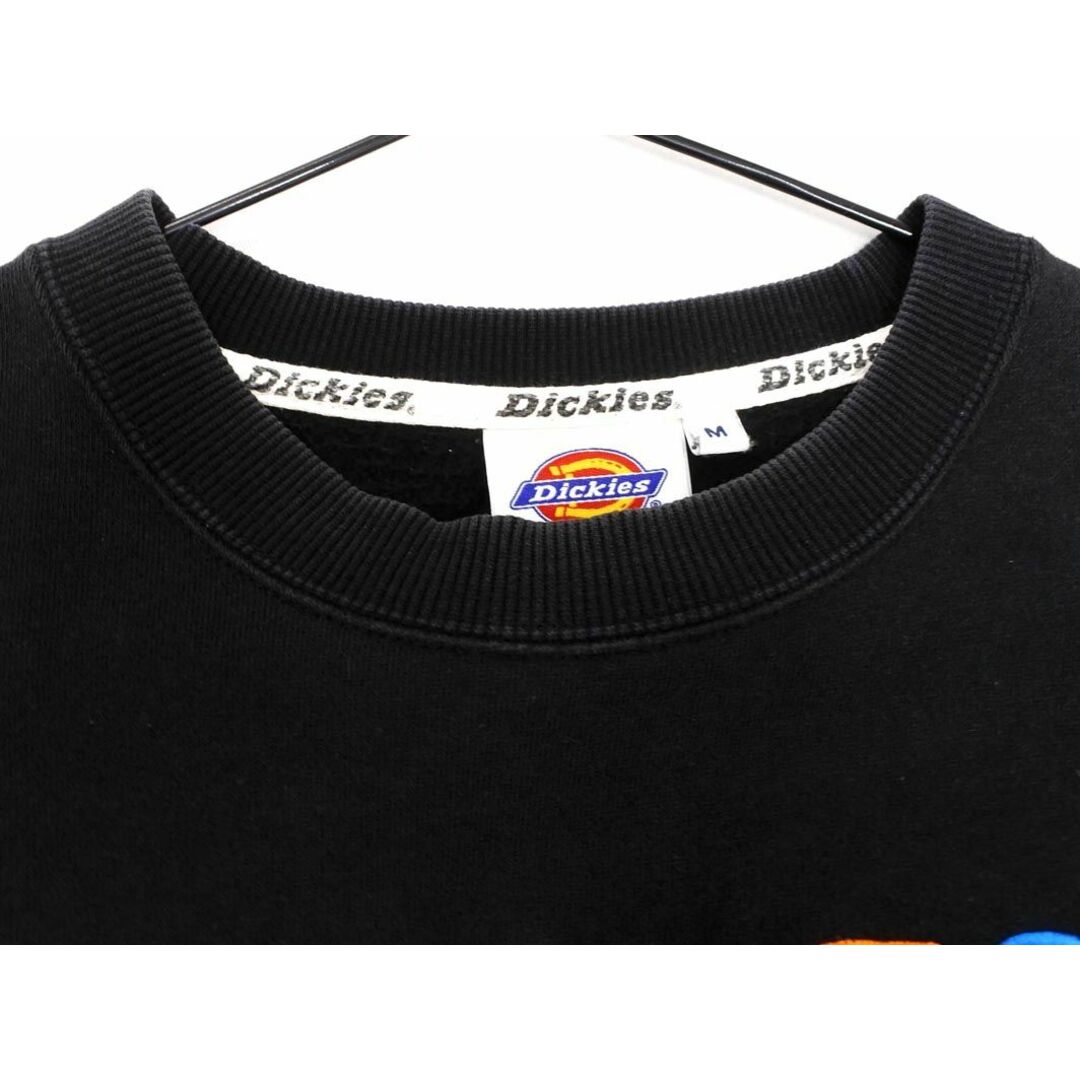 Dickies(ディッキーズ)のDickies ディッキーズ 裏起毛 ロゴ刺繍 トレーナー スウェット sizeM/黒 ◇■ メンズ メンズのトップス(スウェット)の商品写真