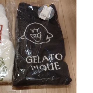 ジェラートピケ(gelato pique)のスーパーマリオ　ベビモコアソートジャガードロングパンツ【ジェラートピケ】(その他)