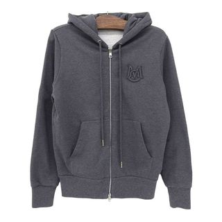 モンクレール(MONCLER)のモンクレール ZIP UP CARDIGAN ジップアップ カーディガン 8G000 52 809KR メンズ グレー MONCLER 【中古】 【アパレル・小物】(パーカー)