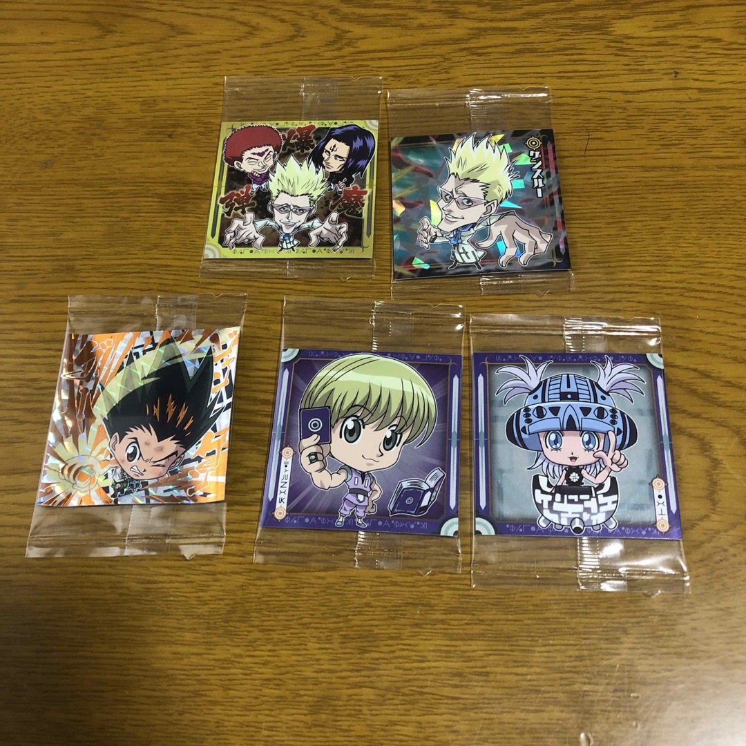 BANDAI(バンダイ)のHUNTERxHUNTER ウエハース エンタメ/ホビーのおもちゃ/ぬいぐるみ(キャラクターグッズ)の商品写真