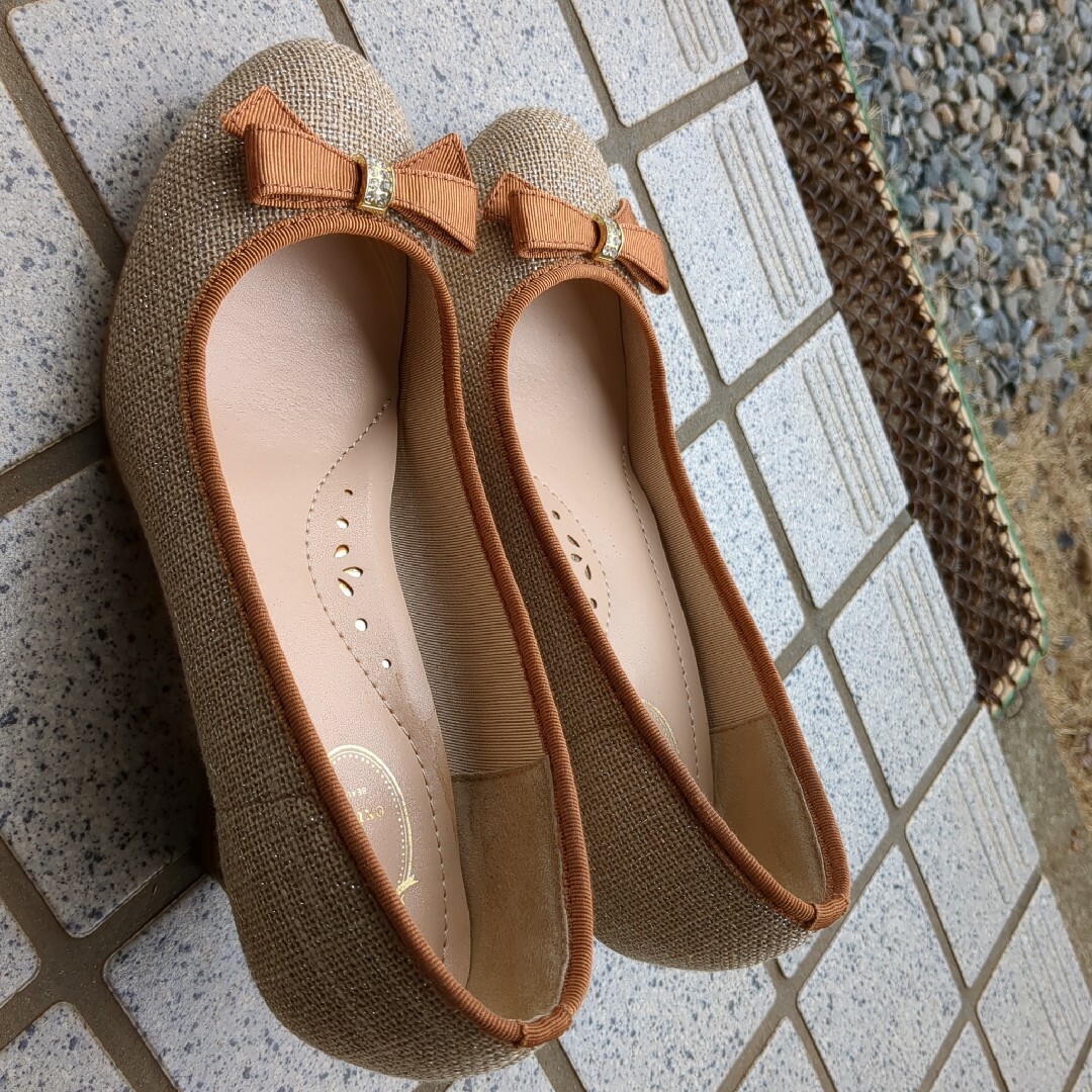 etre en extase shoes　Lサイズ　ベージュ レディースの靴/シューズ(ハイヒール/パンプス)の商品写真