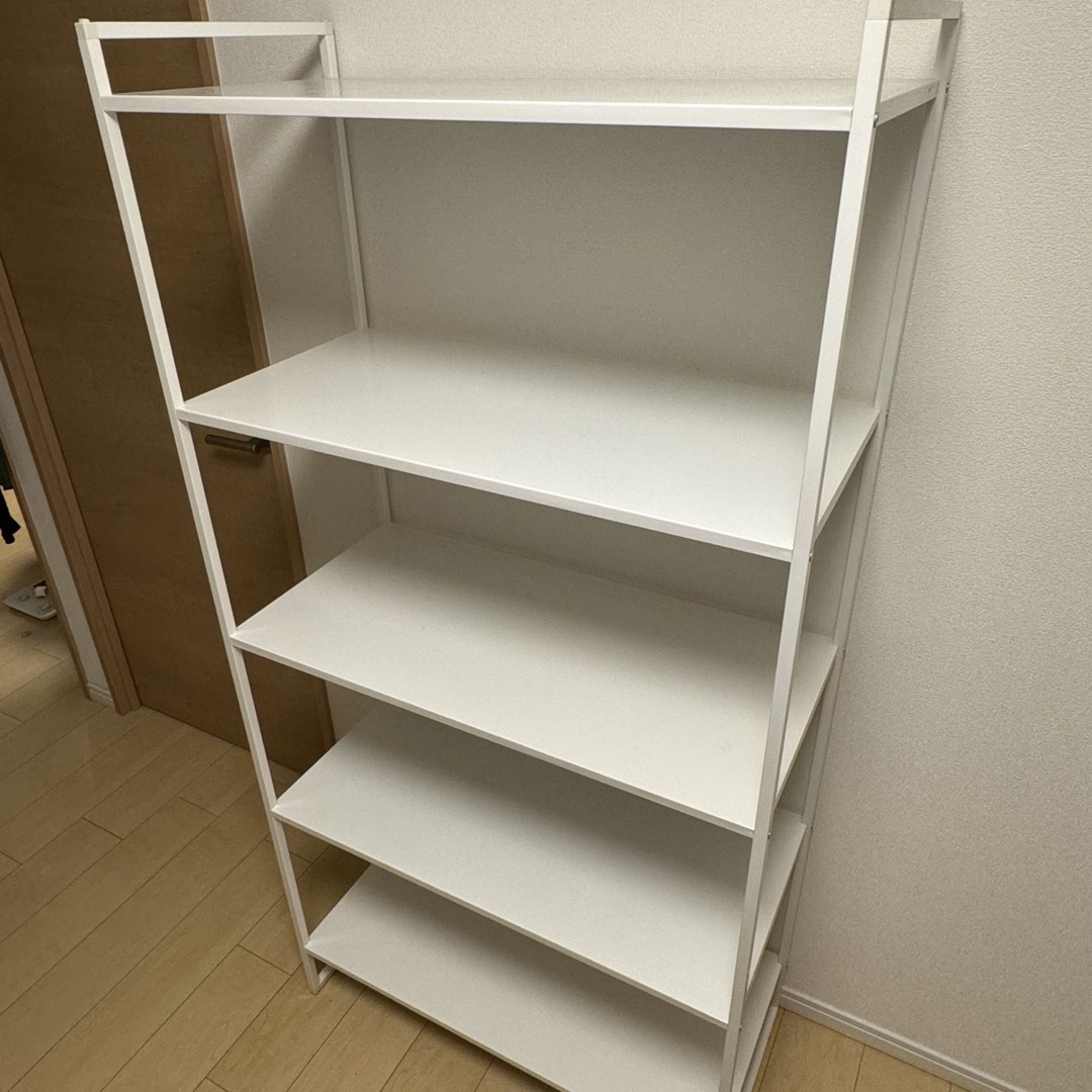 IKEA(イケア)の4月末までの販売★廃盤品★ヨナクセル イケアJONAXEL ホワイト インテリア/住まい/日用品の収納家具(棚/ラック/タンス)の商品写真