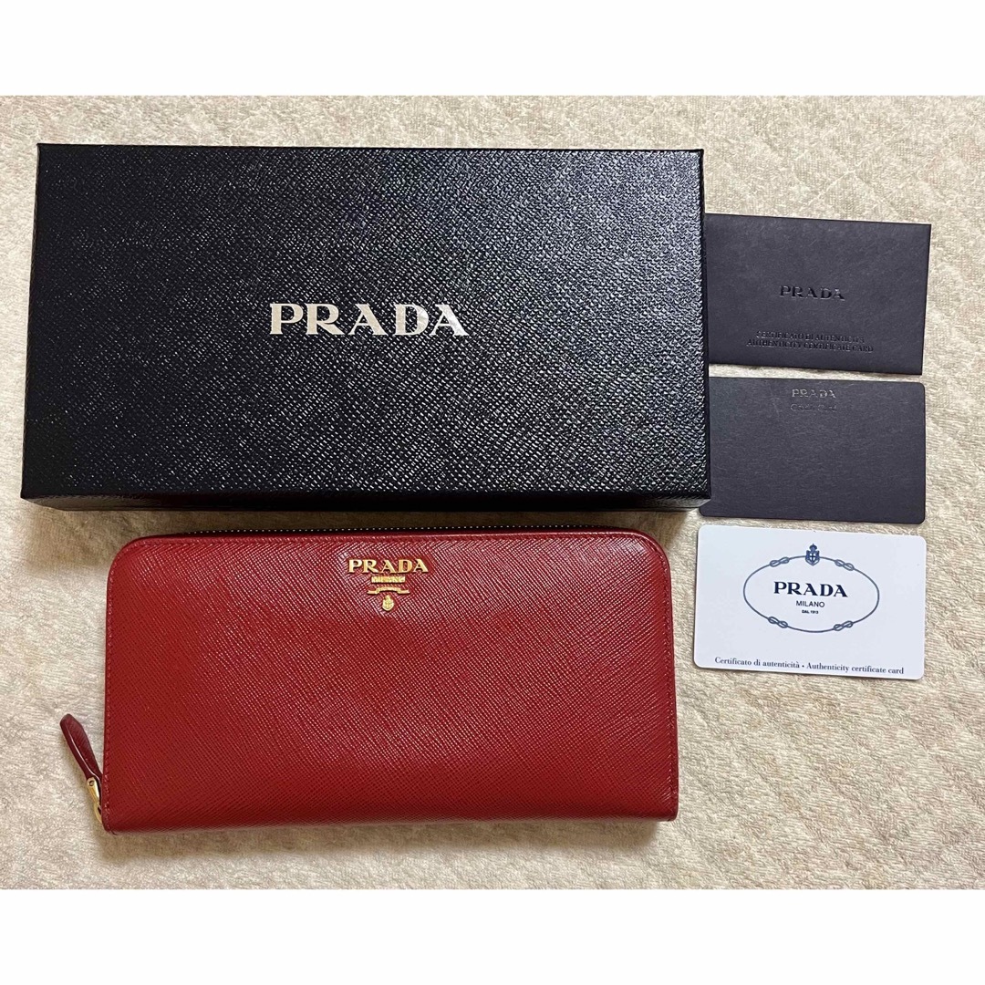 PRADA(プラダ)のプラダ 長財布 サフィアーノ レディースのファッション小物(財布)の商品写真