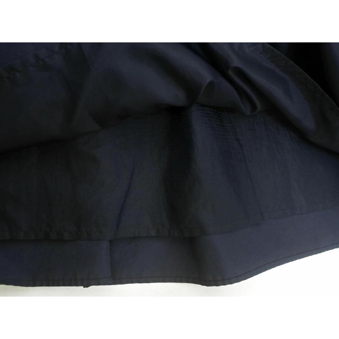 NOLLEY'S(ノーリーズ)のNOLLEY'S ノーリーズ Aライン 台形 スカート size38/濃紺 ■■ レディース レディースのスカート(ひざ丈スカート)の商品写真