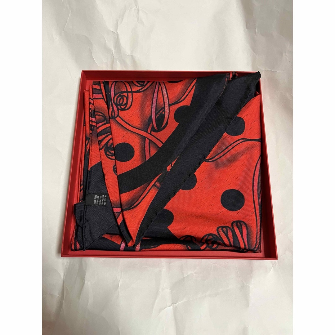 Christian Louboutin - クリスチャンルブタン スカーフ 三角形の Christian Louboutin - クリスチャンルブタン スカーフ 三角形の