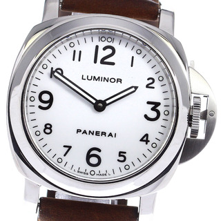 パネライ(PANERAI)のパネライ PANERAI PAM00114 ルミノールベース 手巻き メンズ _800742(腕時計(アナログ))