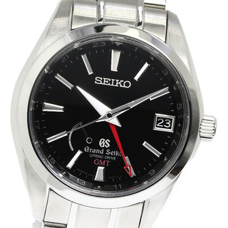 セイコー(SEIKO)のセイコー SEIKO SBGE011/9R66-0AC0 グランドセイコー GMT スプリングドライブ メンズ 良品 箱・保証書付き_800389(腕時計(アナログ))