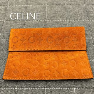 セリーヌ(celine)のCELINE セリーヌ ポーチ Cマカダム トリオンフ スエード スウェード(ポーチ)