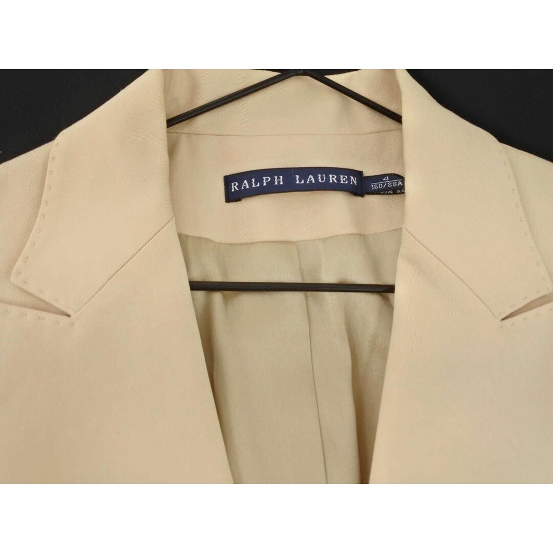 Ralph Lauren(ラルフローレン)のRalph Lauren ラルフローレン テーラード ジャケット size4/ベージュ ◇■ レディース レディースのジャケット/アウター(テーラードジャケット)の商品写真