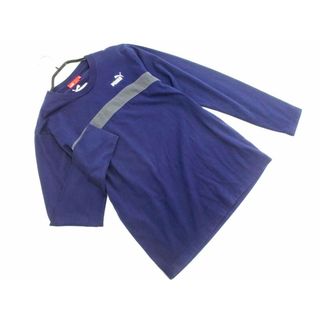 プーマ(PUMA)のPUMA プーマ ロゴ 長袖 カットソー sizeL/紺 ◇■ メンズ(Tシャツ/カットソー(七分/長袖))