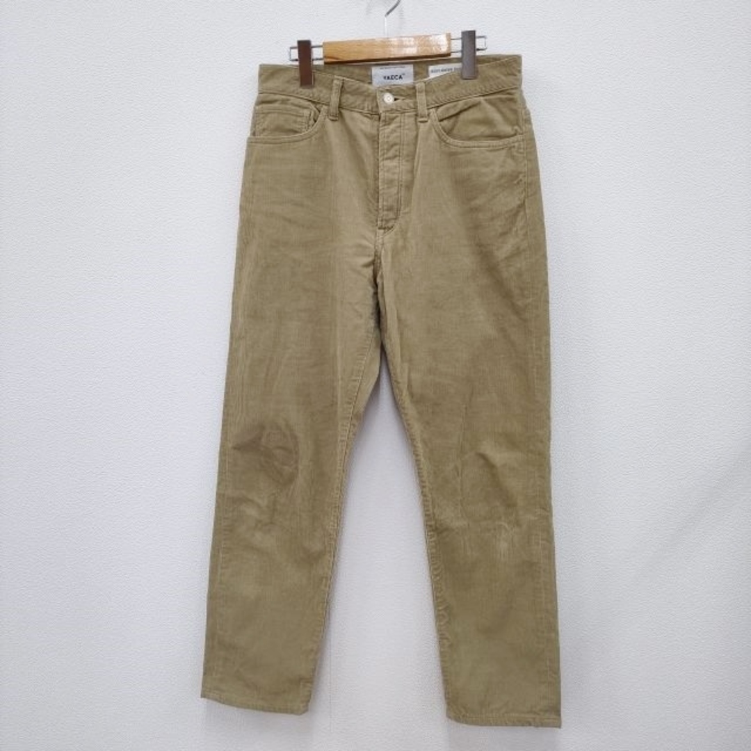 YAECA(ヤエカ)のYAECA WIDE TAPERED CORDUROY PANTS コーデュロイパンツ 定価22000円 10-CD パンツ ベージュ BEIGE レディース ヤエカ【中古】4-0206T◎ レディースのパンツ(その他)の商品写真