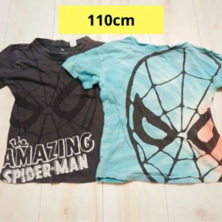 エイチアンドエム(H&M)のスパイダーマン Tシャツ 2枚セット(Tシャツ/カットソー)