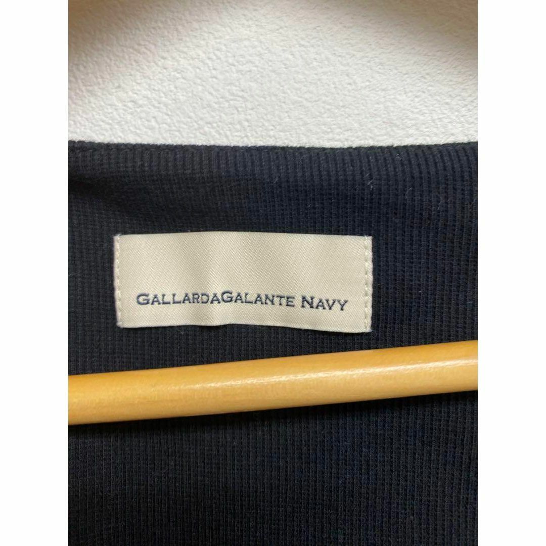 GALLARDA GALANTE(ガリャルダガランテ)のGALLARDAGALANTE スクエアネックリブカットソー レディースのトップス(Tシャツ(長袖/七分))の商品写真