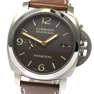 パネライ(PANERAI)のパネライ PANERAI PAM00351 ルミノールマリーナ1950 3デイズ デイト 自動巻き メンズ _800740(腕時計(アナログ))