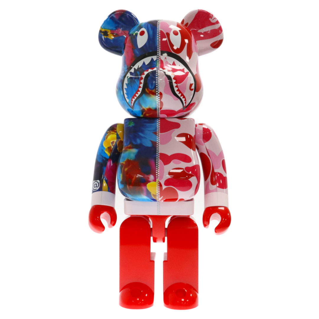 MEDICOM TOY(メディコムトイ)のMEDICOM TOY メディコムトイ BE@RBRICK BAPE mika ninagawa SHARK 1000% ベアブリック エイプ ミカ ニナガワ シャーク ホビー 人形 フィギュア ピンク エンタメ/ホビーのフィギュア(その他)の商品写真